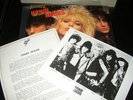 Hanoi Rocks Two  Steps US Promo LP w/ Press Kit Photo