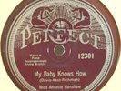 16) 78 RPM   ANNETTE HANSHAW   PERFECT 12301