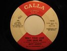Northern Soul 45 BETTY LAVETTE on CALLA Only Your HEAR