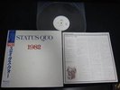 Status Quo 1+9+8+2 Japan Promo White Label LP OBI 1982