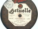 12) 78 RPM   ANNETTE HANSHAW   PATHE 11523