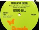 JETHRO TULL ALBUM UK LP PROG FOLK Rock THICK AS A BRICK