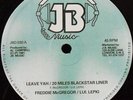 FREDDIE McGREGOR: Leave yah JB MUSIC 1981 Lui Lepki EX-