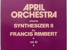 LIBRARY APRIL ORCH 51 SYNTHESIZER II/FRANCIS RIMBERT LP