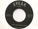 HANK JOHNSON You Lost Your Thing RARE DEEP FUNK soul 45