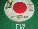 QUEEN Keep Yourself Alive 45 Butterfly Elektra Label