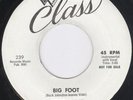 R&B Popcorn 45-Googie Rene-Big Foot/Rebecca-Class-Hear