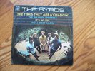 BYRDS Times they are a changing EP Picture sleeve