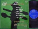 JOSEF SUK - JAN PANENKA / DVORAK VIOLIN SONATA - SUPRAPHON SUA 10023