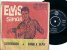 ELVIS  SURRENDER    AUSIE PORTRAIT SLEEVE