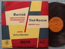 JULIUS KATCHEN  Bartok     ORIG Decca LXT 2812 UK-54 NM