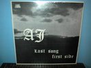 AJ  Last Song First Side  LP  sealed  original private