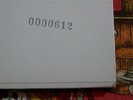 BEATLES WHITE ALBUM U.S. VERY LOW NUMBER 612 VG++/VG++