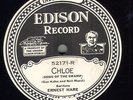 Edison Electric Diamond Disc #52171 - Chloe-Ernest Hare