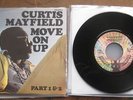 CURTIS MAYFIELD MOVE ON UP 45 PIC SLEEVE FRANCE