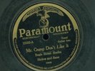 Paramount Pre-War Blues 78 - BEALE STREET SHEIKS : HEAR