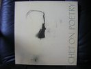 CHET BAKER CHET ON POETRY RARE ITALIAN JAZZ LP ORIGINAL