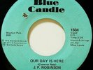 Deep Modern X-over Soul 45 J.P.ROBINSON on BLUE CANDLE