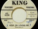 Northern Soul 45 OSCAR TONEY Jr keep on lovin KING hear