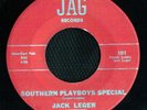 CAJUN FRENCH 45 JACK LEGER SOUTHERN PLAYBOYS JAG HEAR