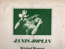RARE Lp Janis Joplin WICKED WOMAN On Memory