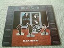 JETHRO TULL benefit UK ISLAND PINK RIM LABEL PROG LP