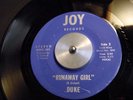 DUKE-runaway girl RARE PRIVATE LONER PSYCH-garage HEAR