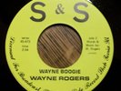 WAYNE ROGERS RARE Rockabilly 45 S&S Wayne Boogie MINT