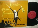 JULIAN OLEVSKY 1954 WESTMINSTER Violin LP NM KREISLER