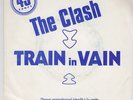 THE CLASH french promo ONLY Train In Vain 7