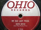 78rpm..OHIO..Hutch Novak..my old lady polka / waltz