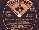 3x78rpm Telefunken: Willem Mengelberg Tschaikowsky