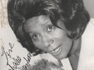 ° schönes Groß Foto  Mahalia Jackson original Autogramm