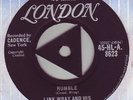 LINK WRAY *RUMBLE/THE SWAG* LONDON 1958 M-