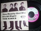 THE KINKS You Really Got Me Vogue D 14206 PS 45 M-
