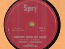 DOO WOP R&B  JOHNNY WOODSON & CRESCSNDOS  ON SPRY  RARE