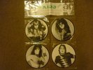 KISS INTERVIEW PICTURE DISCS x 4 A1 CONDITION 1980's