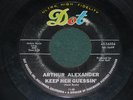 NORTHERN 45 - ARTHUR ALEXANDER- KEEP HER GUESSING- DOT
