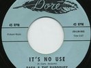 HEAR- Rare Garage 45- Basil & The Baroques- It's No Use