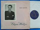 DINU LIPATTI Chopin Waltzes   ORIG 33cx 1032  UK-53 NM-