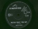 BRYAN DAVIES WATCH WHAT YOU SAY OZ 60'S 45 BEE GEES