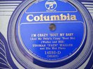 Col.14593 Blue Wax Fats Waller Store Stock 78 RPM