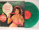Kay Martin Christmas LP GREEN WAX on Fax NM+ Cheesecake