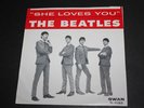 THE BEATLES SHE LOVES YOU SWAN S-4152 45 PICTURE SLV.
