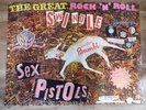 SEX PISTOLS Swindle/Bambi ORIGINAL JAMIE REID POSTER