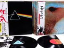 (2 LOTS) PINK FLOYD dsotm Orig + meddle '75 JAPAN LPs