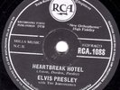 Elvis Presley RCA Heartbreak Hotel record