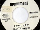 rare Soul 45 FRAN JEFFERIES on MONUMENT Listen