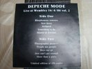 depeche mode:live at wembley 86 vol 2 lim 150 copies