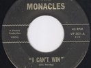 BACK FROM THE GRAVE   The Monacles   BLACK VINYL 